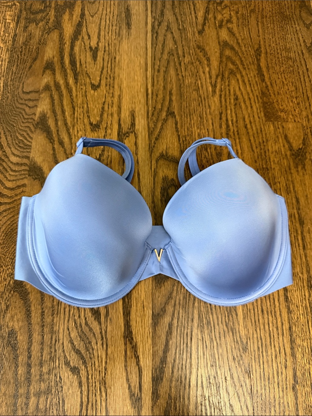 Light Blue/ periwinkle Padded lined Demi bra